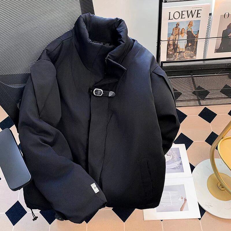 New cotton-padded jacket for men, winter cotton-padded jacket, Korean style trendy bread coat