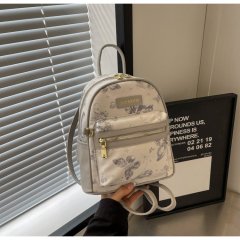 High-end backpack women's 2024 new bag niche internet celebrity women's school bag college student commuting travel backpack