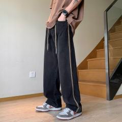 Men's popular daily ins simple spring new fashion urban art jeans