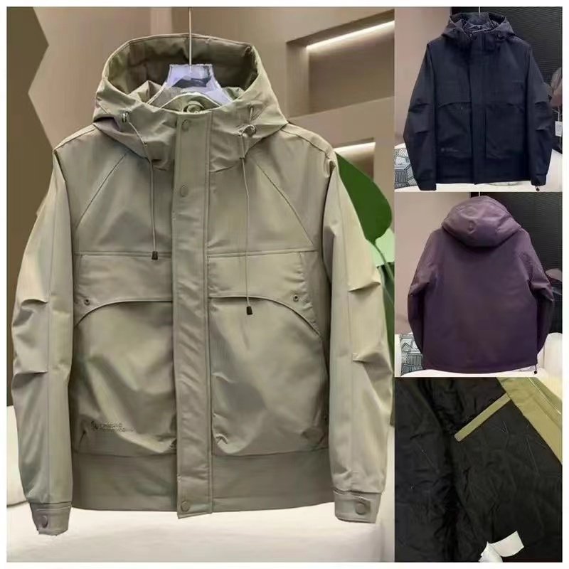 Cotton Clothes Men's Second Cotton Thick Jackets Loose and Handsome Cotton Clothes