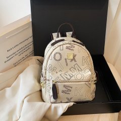 Cross-border PU backpack women's new bag trend Korean style casual fashion women's backpack backpack wholesale