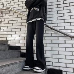 Jeans men's new autumn and winter new trendy brand loose straight vibe high street pants