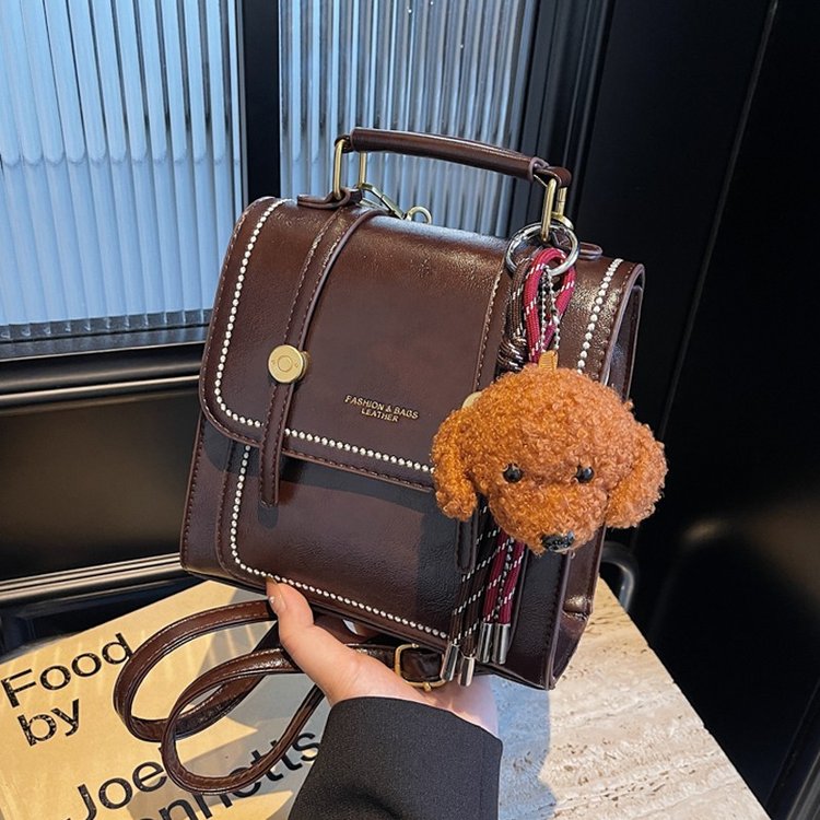 Niche Design Bags 2024 New Versatile Backpack Women's Portable Korean School Bag Retro Outing Travel Backpack