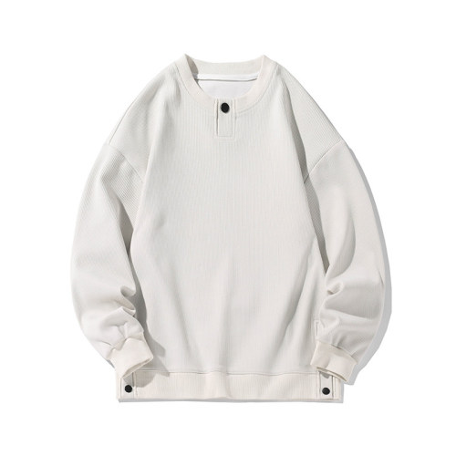 Autumn New Style Hong Kong Style Large Soap Large Size Fashionable High Street Round Neck Sweatshirt