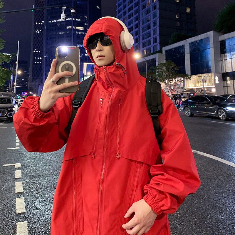 Autumn outdoor jackets waterproof American functional workwear men's and women's clothes jackets jackets for men