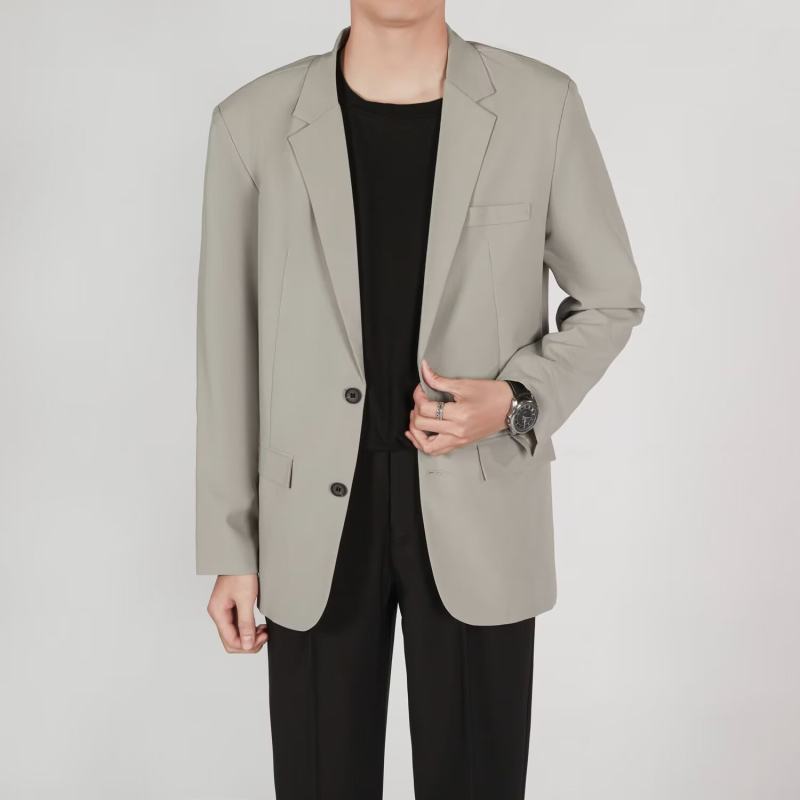 Blazers for men spring and autumn new trendy loose small singles casual business suits for men