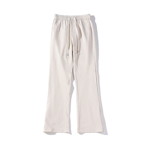 Plush fleece interior large size high street bootcut trousers