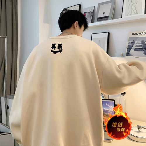 There is no rival in the market, welcome to compare the high quality 480g velvet thickened round neck sweatshirt