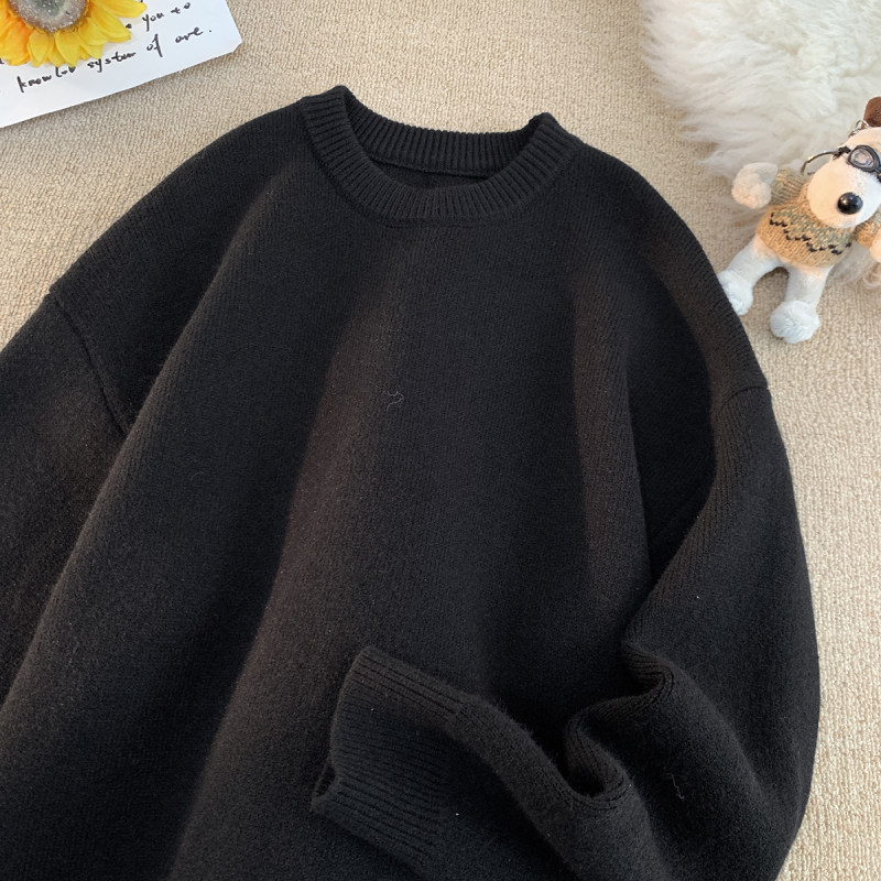 Special batch of new blankets, casual and fashionable loose round neck sweaters and sweaters