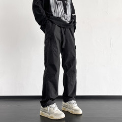 American quick-drying pants for men and women, straight-leg paratrooper pants, loose workwear trousers, couple wear