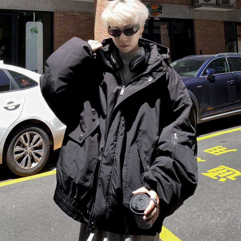 4 New Loose Casual Thickened Warm Cotton Jackets