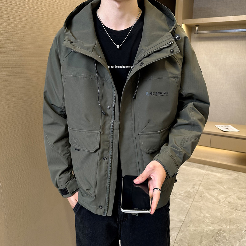 Jackets, workwear hooded jackets, men's casual jackets