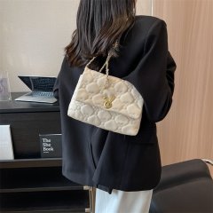 This year's popular embroidery small bag women's new summer versatile chain crossbody bag Western style single shoulder small square bag