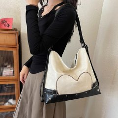Casual Commuting Bag Large Capacity Women's Bag 2024 New Fashionable Style Versatile Backpack Single Shoulder Tote Bag