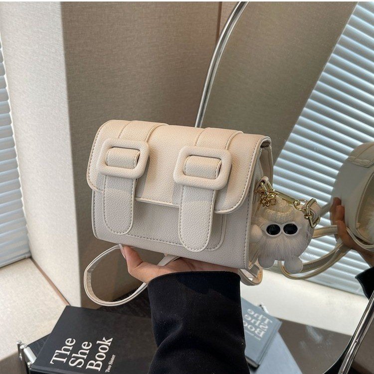 Fashionable Cambridge bag for women 2024 new high-end texture niche design trendy versatile solid color single shoulder crossbody bag