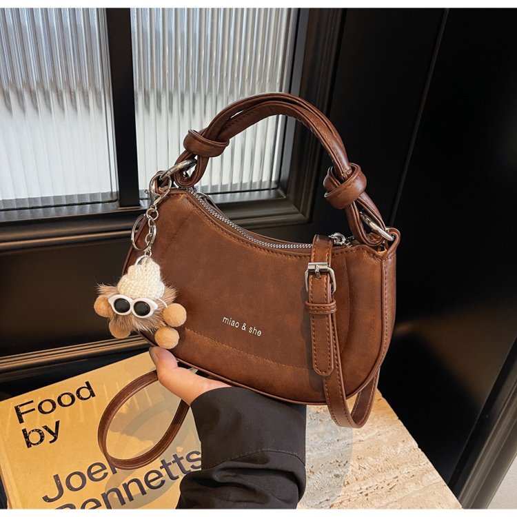 This year's popular retro niche design bags, new women's bags, versatile crossbody bags, fashionable small square bags