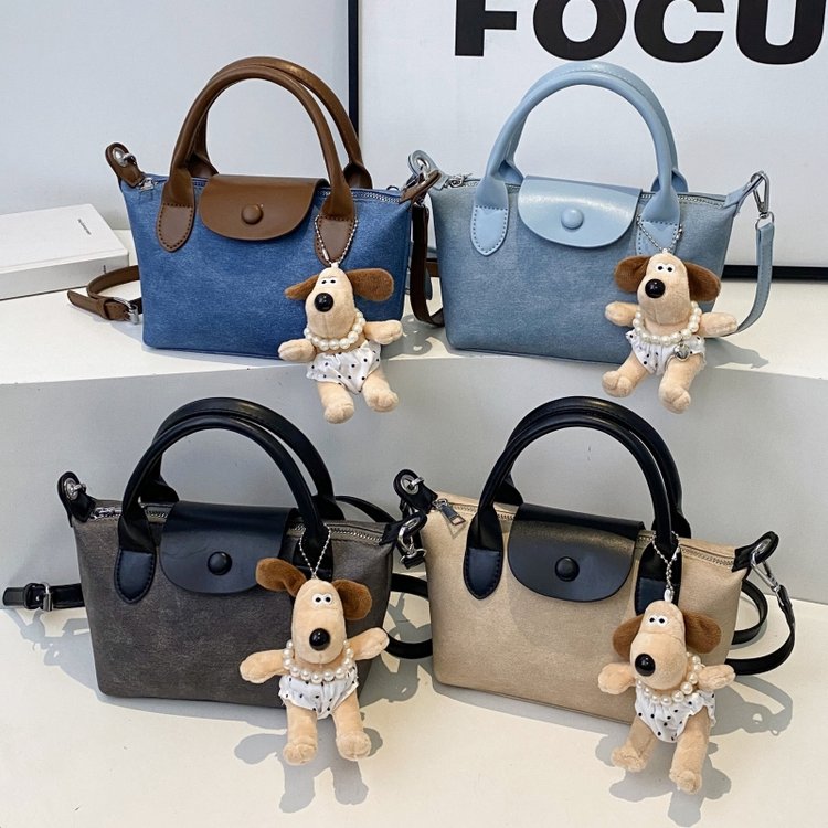 High-end bag for women 2024 new style simple fashion portable dumpling bag niche design versatile single shoulder crossbody bag