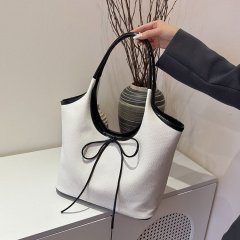 Underarm bag for women 2024 summer Korean version trendy fashion large capacity tote bag niche retro shoulder bag