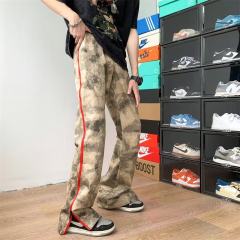 Trendy literary and artistic Japanese style youth popular new fashion trendy trousers