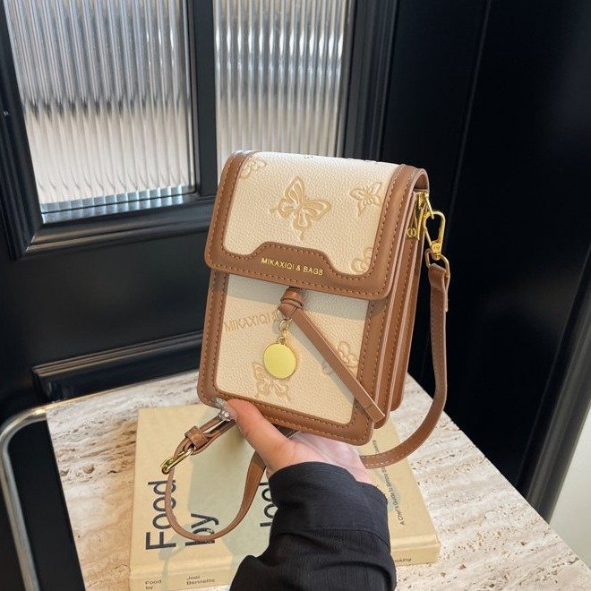 Fashionable and versatile small square bag for women Korean ins simple casual shoulder bag 2024 summer niche trend crossbody bag