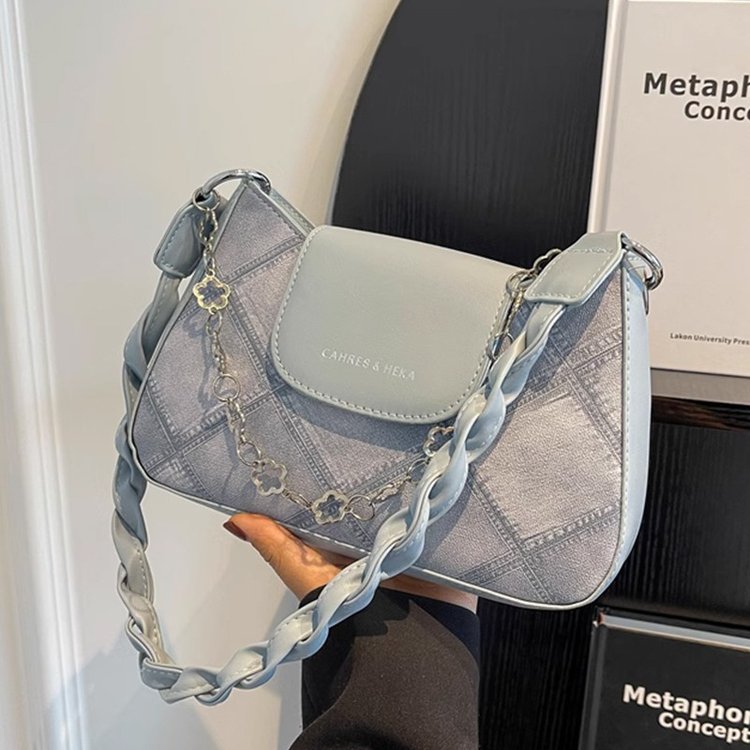 Underarm bag, casual and fashionable crossbody bag, this year's popular bag for women, new winter style, fashionable shoulder bag