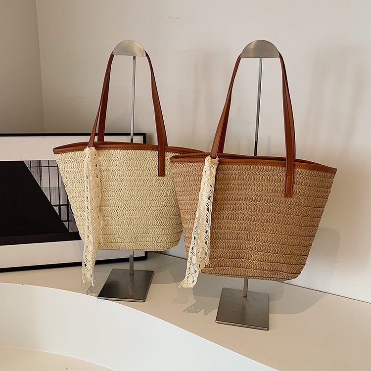 Vegetable Basket Western Style Woven Bag 2024 This Year’s Popular Shoulder Crossbody Bag Versatile Wholesale New Handbag