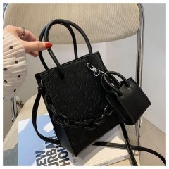 Summer high-end niche design large-capacity commuter bag small square bag for women 2024 new cross-body chain waist bag