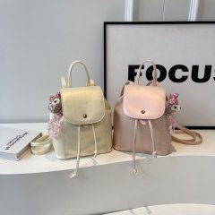 Korean niche backpack women's 2024 new casual fashion backpack student large capacity school bag travel bag