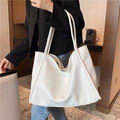 Large-capacity bag women's summer versatile 2024 new high-end shoulder bag texture popular class commuting tote bag