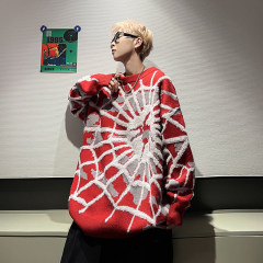 Autumn and winter sweaters for men, Korean version, trendy loose Japanese sweaters, Hong Kong style lazy sweaters, jackets