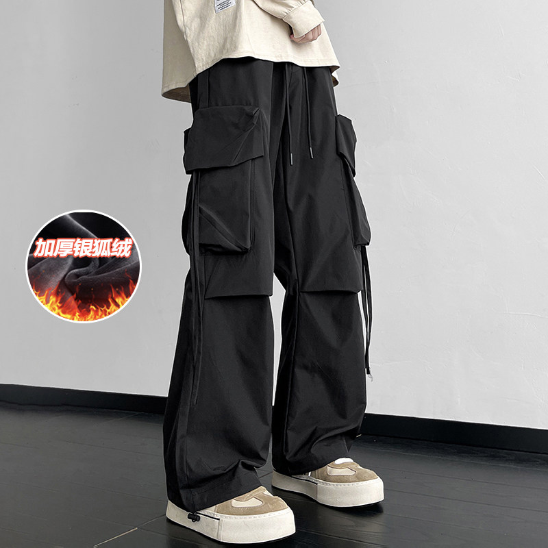 Winter functional high street casual large size overalls for men and women