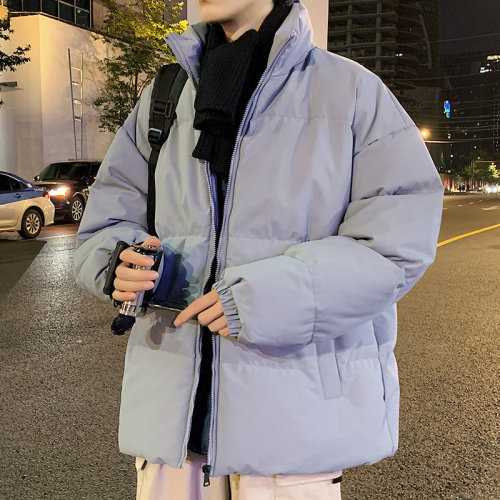 Three-proof fabric American thickened cotton coat winter stand collar cotton coat