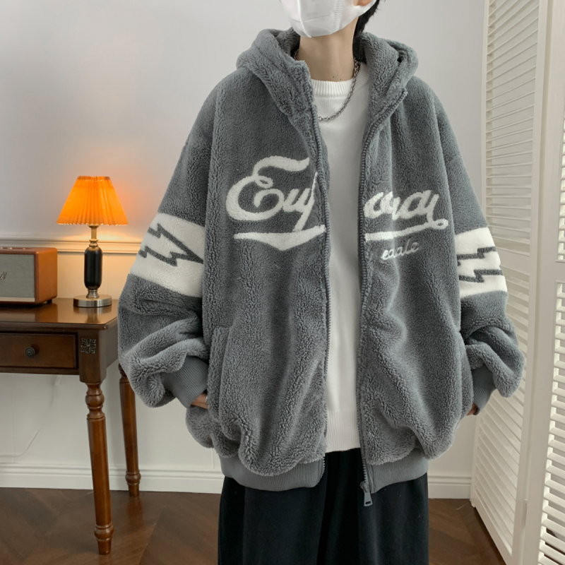 New autumn and winter casual hooded jacket for men