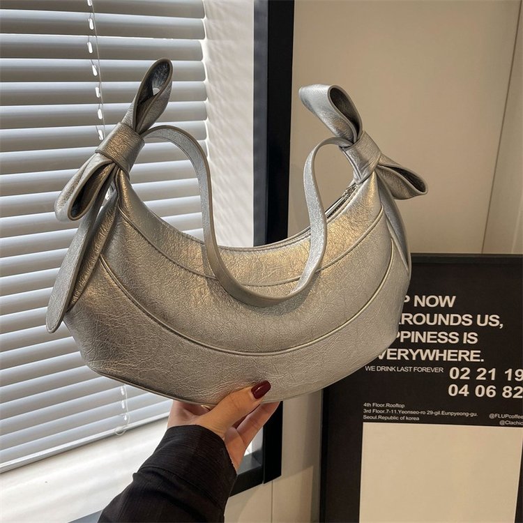 Bags for Women 2024 Summer New Korean Fashion Underarm Dumpling Bag Versatile High-end Niche Simple Shoulder Bag