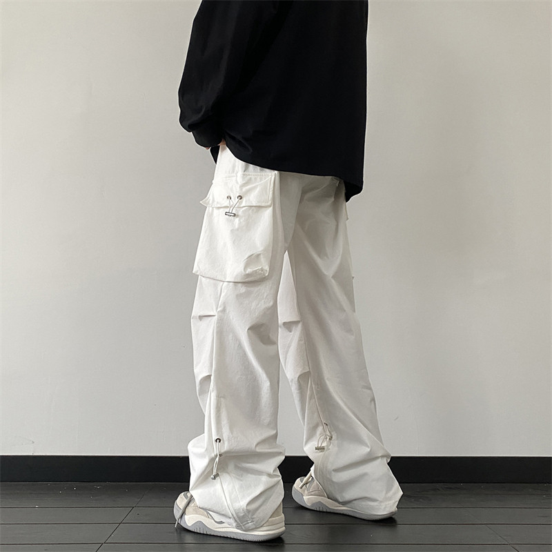 New style parachute casual sports pants summer American trendy brand overalls for men