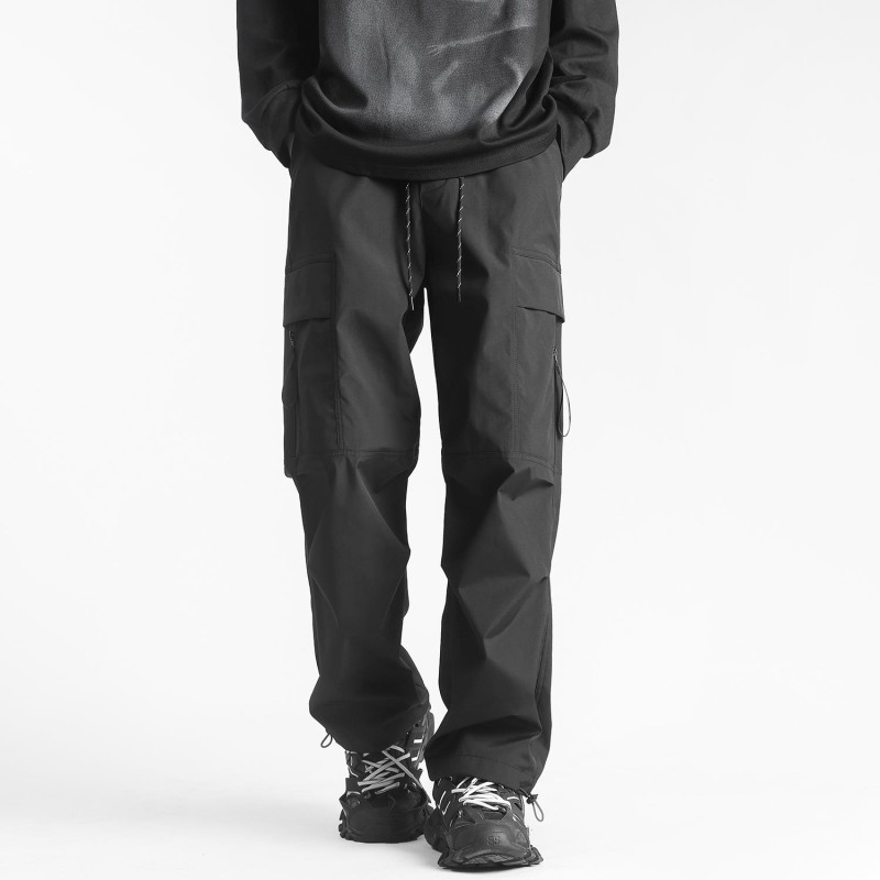 Designed casual pants, straight-leg functional pants, sports pants, men's mountaineering waterproof assault pants