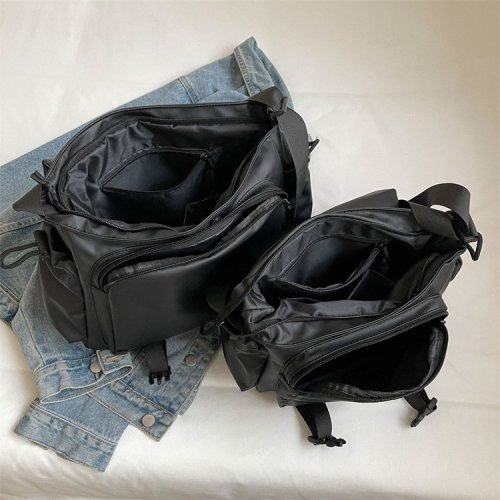 2024 New Functional Bags for Men Large Capacity High-end Single Shoulder Crossbody Bag Simple Water-Repellent Postman Bag for Women