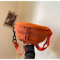 New style personalized chest bag for men Japanese simple casual waist bag crossbody bag trendy cool ins small shoulder bag versatile mobile phone bag