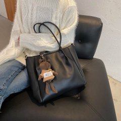 Viney2024 autumn and winter new large-capacity handbag genuine leather fashion high-end shoulder crossbody bag