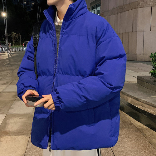 Three-proof fabric American thickened cotton coat winter stand collar cotton coat