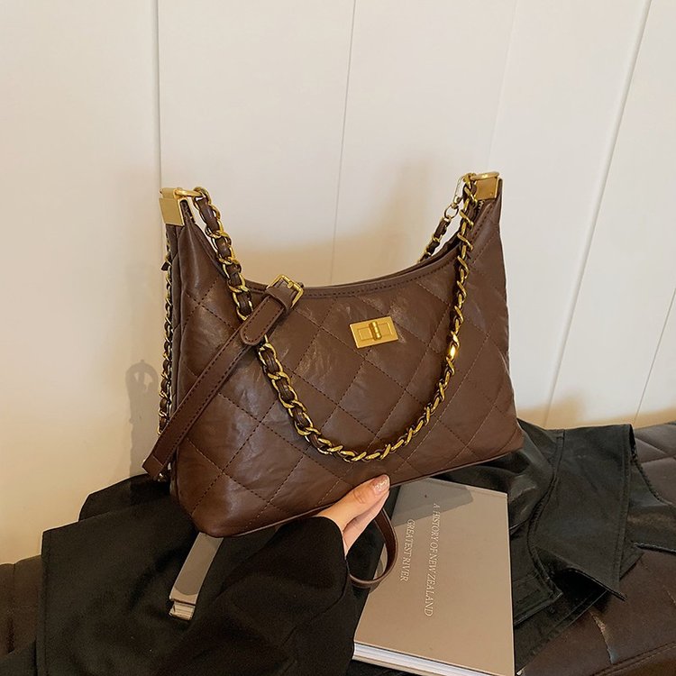 Xiaoxiangfeng medieval armpit bag hobo bag for women high-end niche chain bag shoulder crossbody bag tote bag for women