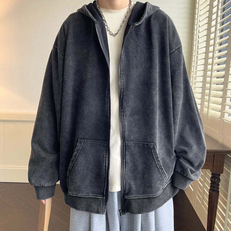 New autumn and winter casual hooded jacket for men