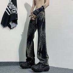 American style jeans for men spring and autumn new casual straight pants