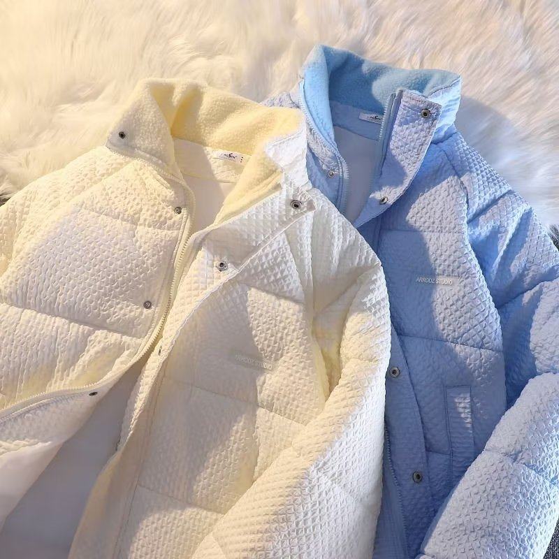 New autumn and winter casual stand collar cotton coat for men