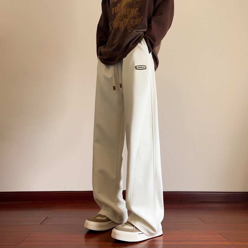 Autumn high quality sweatpants casual pants men's large size loose sports pants