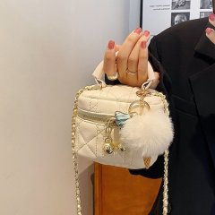Diamond chain mini bag for women summer new versatile crossbody bag high-quality fashion handbag