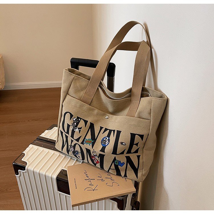 New trendy autumn and winter large-capacity mommy portable shoulder bag with texture and versatile large-capacity women's bag tote