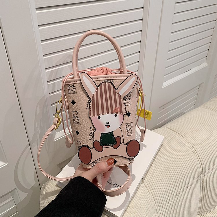 Niche design bag women's new fashion trendy cute mobile phone bag ins versatile summer crossbody bucket bag