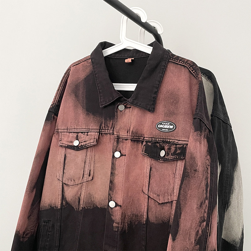 Spring new simple high-quality jacket men's versatile long-sleeved jacket trend