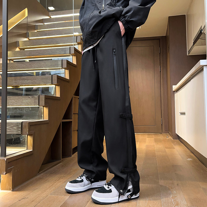 Jacket pants men's autumn outdoor loose large size casual pants trendy men's trousers